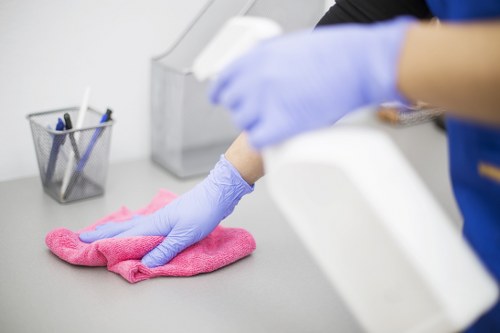Professional house cleaning service for a family home in Merton
