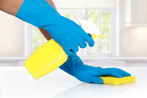 Kitchen and bathroom move in cleaning details for a Merton property