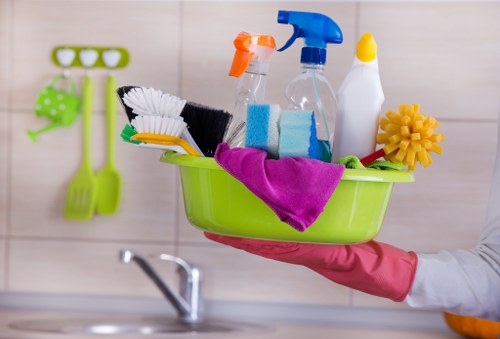 Regular cleaning service in a Merton home with tidy living areas