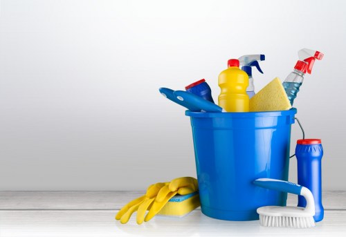 End of tenancy cleaning in a Merton flat kitchen and bathroom