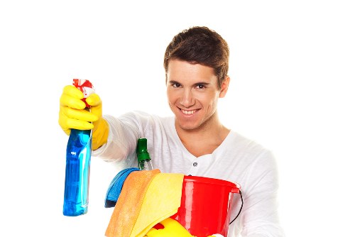 Local carpet cleaning team assessing carpet treatment needs in Merton