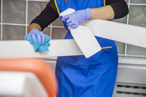 Deep kitchen cleaning during a Merton tenancy clean